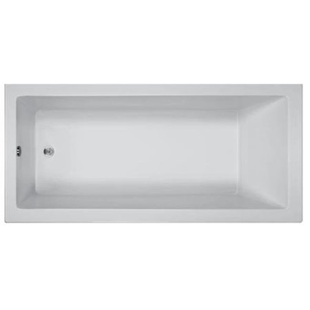 RELIANCE BATHS Reliance Baths R6632CRS-W Rectangular 66 x 32 in. Soaking Bathtub With End Drain; White Finish R6632CRS-W